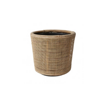 Load image into Gallery viewer, Large Rattan Planter

