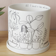 Load image into Gallery viewer, Plant Lady Pot
